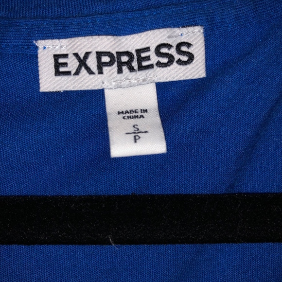 Express American Flag Blue Tank Size S  🇺🇸 - Picture 2 of 5